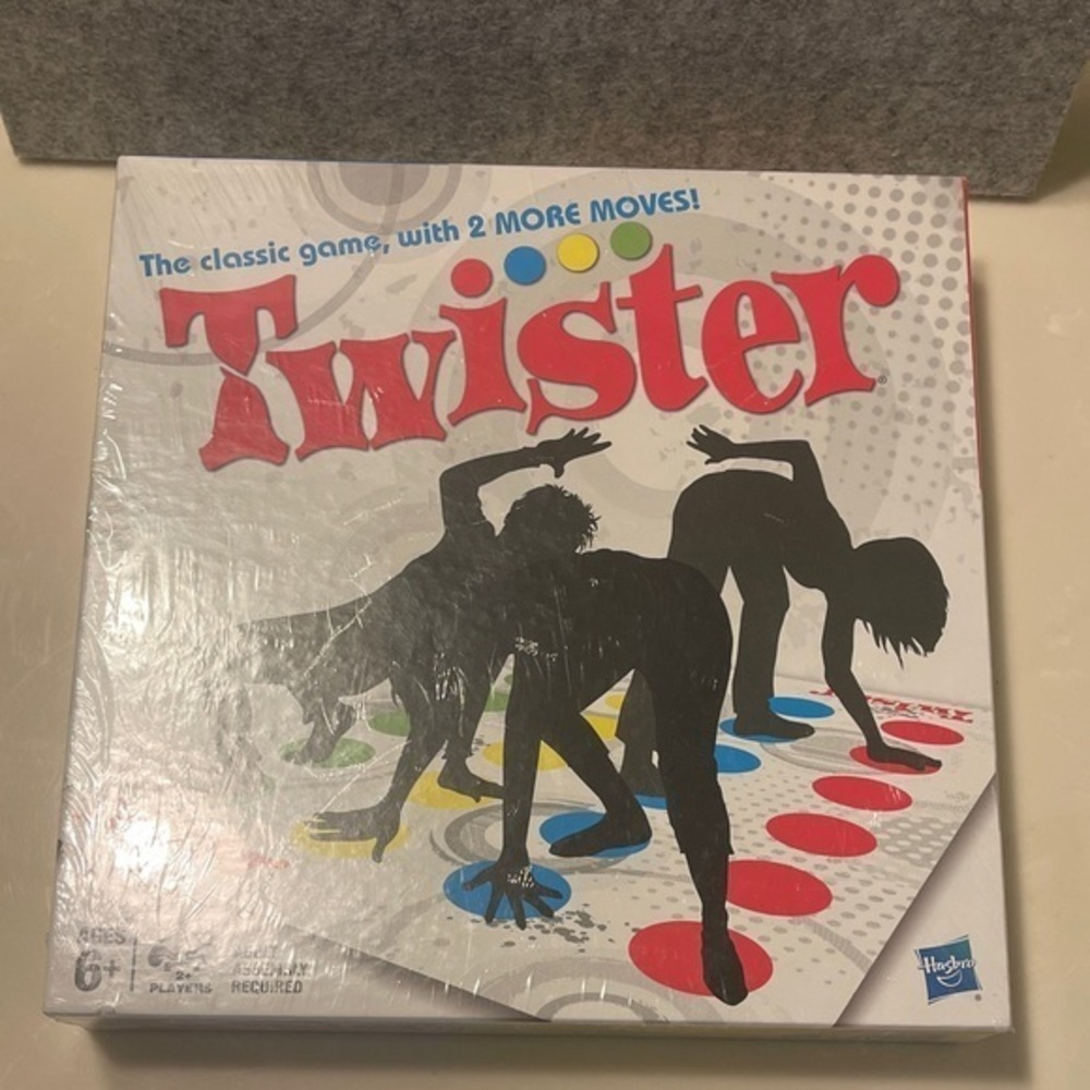 Hasbro Twister Game with Colorful Dots